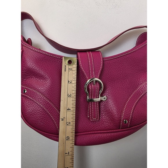 Authentic Burberry Eden Bag Pink fuchsia Shoulder Handbag Medium Leather - Picture 11 of 16